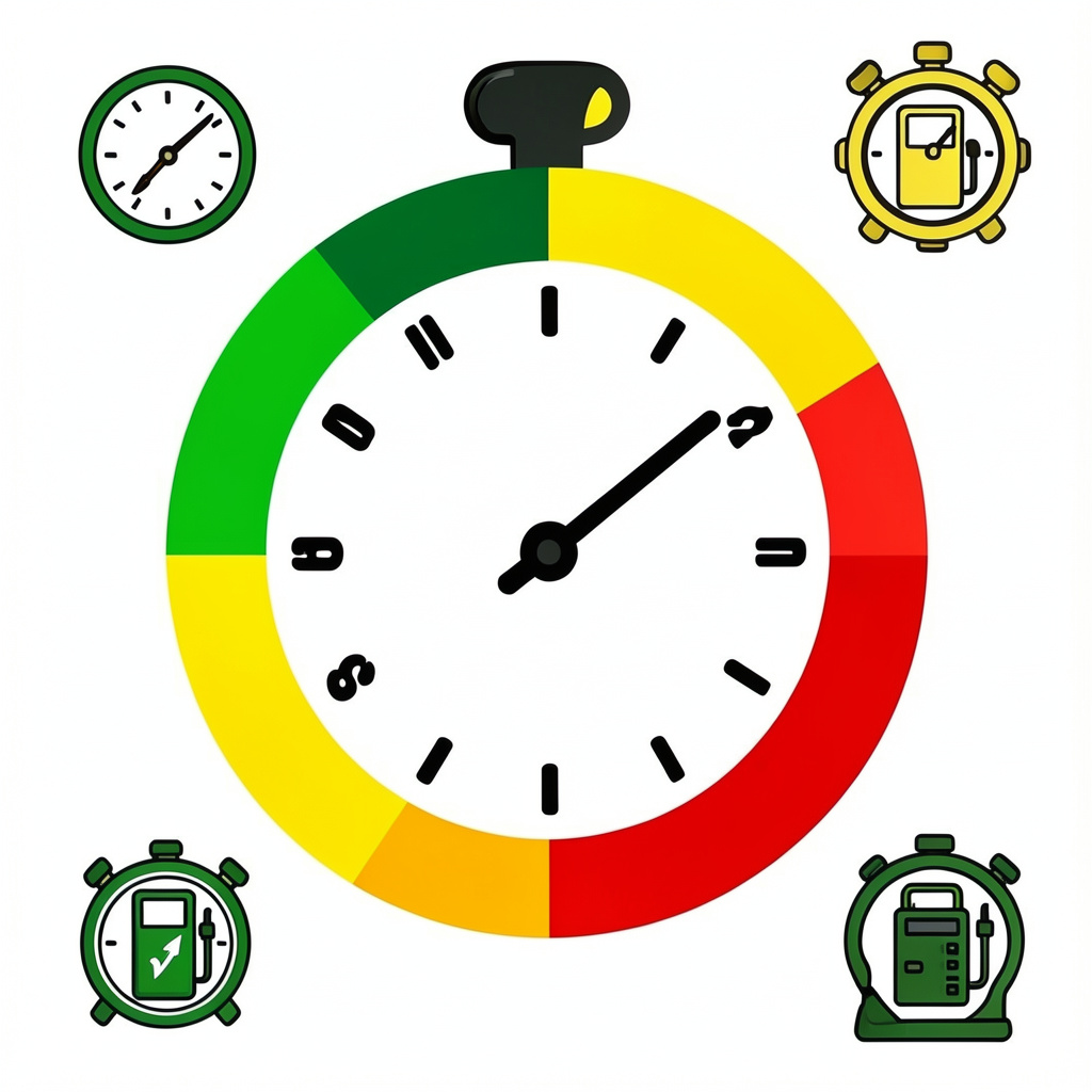 Grafico de bajada de la gasolina