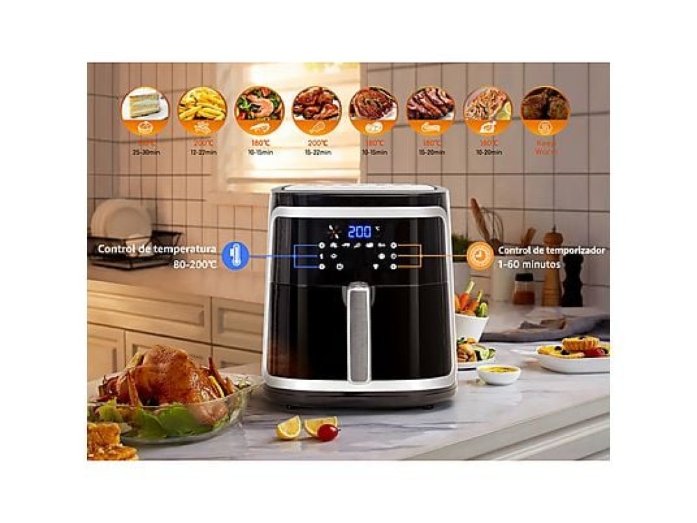 Freidora de aire usos