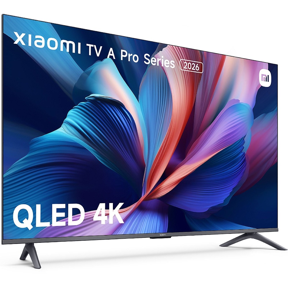 TV QLED 65" - Xiaomi 65 A PRO, 4K, Quad cortex A55, Smart TV, Google Negro