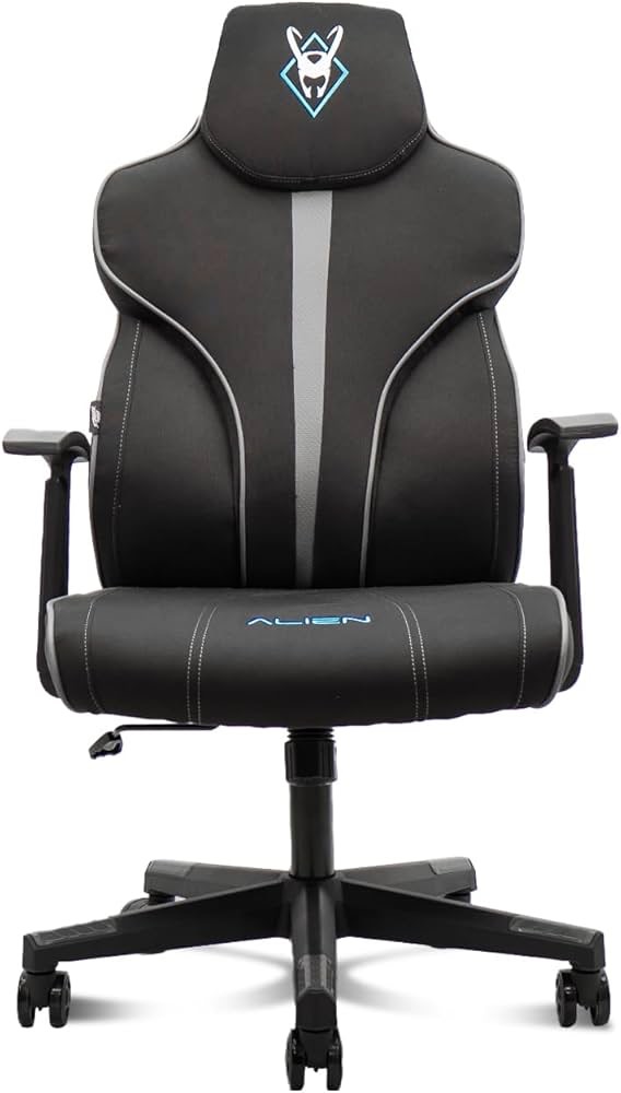 REACONDICIONADO Seminuevo Bueno Silla gaming - Woxter Stinger Station Alien, Carga máx. 150 kg, Eje de Resistencia Acero, 5 Ruedas Nylon