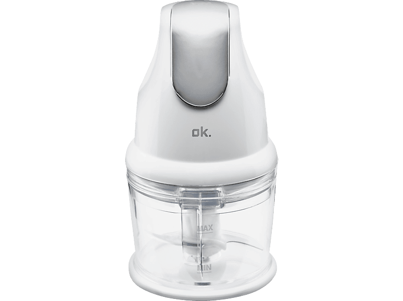 Picadora - ok. OCH 100 W, Capacidad de 0,6 Litros, Cuchilla en acero inoxidable