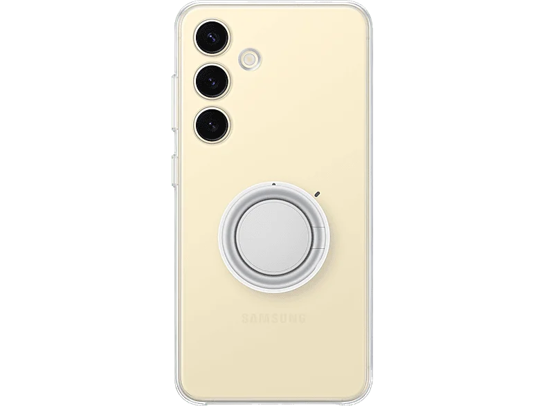 Funda móvil - Samsung, Para Galaxy S24, Con agarre, Resistente a golpes y rayones, Transparente