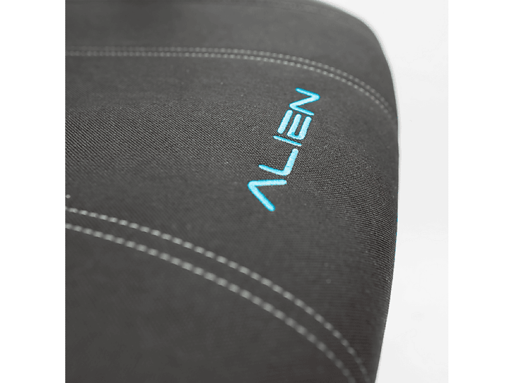 REACONDICIONADO Seminuevo Bueno Silla gaming - Woxter Stinger Station Alien, Carga máx. 150 kg, Eje de Resistencia Acero, 5 Ruedas Nylon