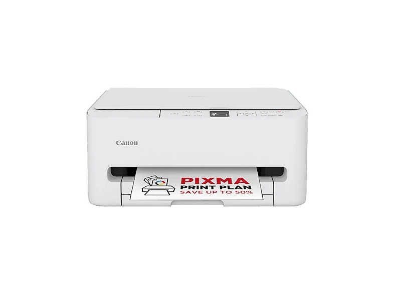 Impresora multifunción tinta - Canon PIXMA TS6550i, WiFi, Pantalla OLED de 1.42", Doble Cara, Blanco