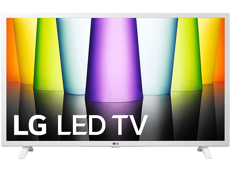 TV LED 32" - LG 32LQ63806LC, FHD, Procesador Inteligente α5 Gen5 AI Processor, SmartTV, DVB-T2 (H.265), Blanco