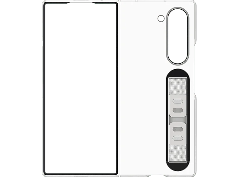 Funda móvil - Samsung Clear Case, Para Galaxy Z Fold6, Con agarre, Transparente