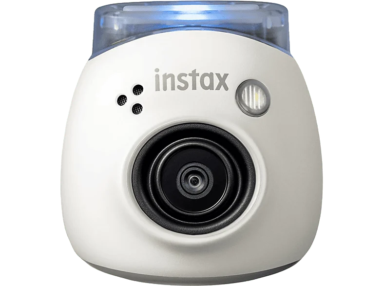 Cámara instantánea - Fujifilm INSTAX Pal, De bolsillo, Autodisparador, Memoria interna 50 fotos, Ranura SD, Bluetooth, Blanco
