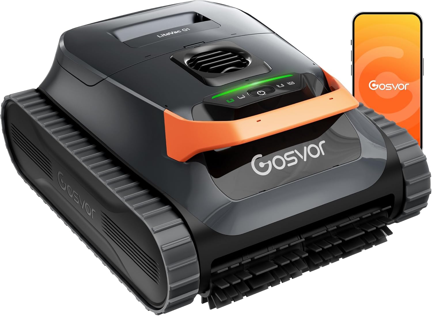 Robot Limpiafondos Gosvor 2026 con Control App y Autonomía de 200 Minutos