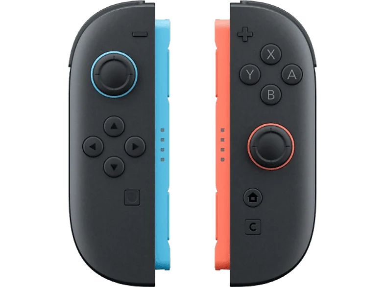 Mando Nintendo Switch 2 - Joy-Con Set, Para 2, Vibración HD Sensor de ratón, Azul y Rojo