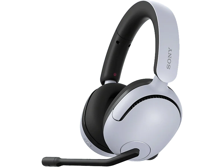 Auriculares gaming - Sony INZONE H5, Inalámbricos, Sonido espacial 360, 28h, Baja latencia, Micrófono con IA, PC / PlayStation 5 (PS5), Blanco
