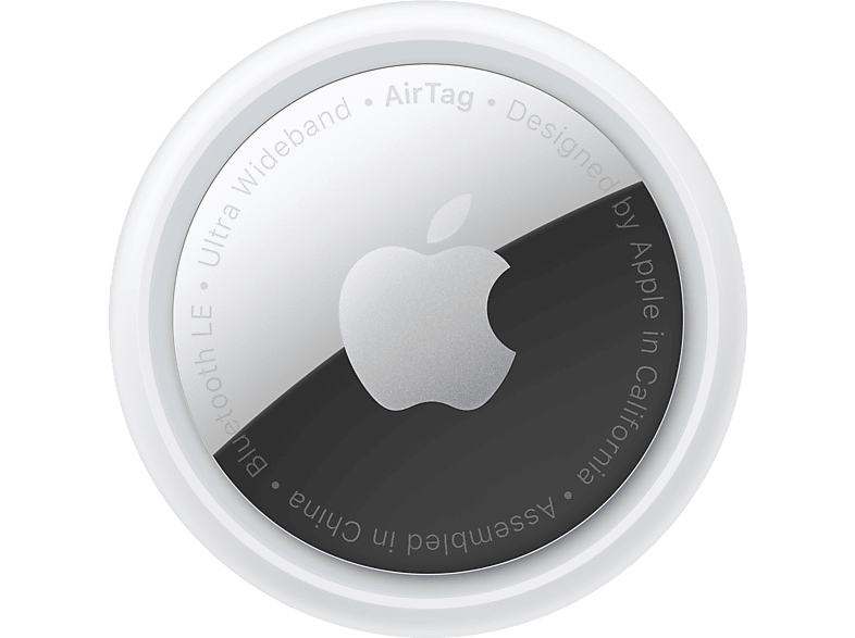 APPLE AirTag, Localizador, Paquete de 1 unidad, Bluetooth, Chip U1, NFC, Privaciad serie, Plata