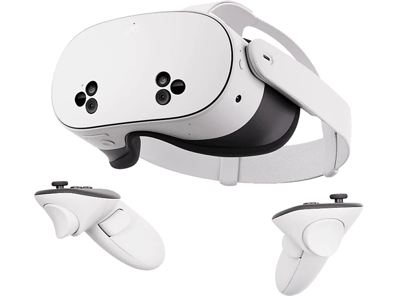 REACONDICIONADO Seminuevo Muy bueno Gafas de realidad virtual - Meta Quest 3s, 256GB, 8GB RAM, Snapdragon XR2 Gen2, 1832×1920p, 2.5h Autonomía, Blanco